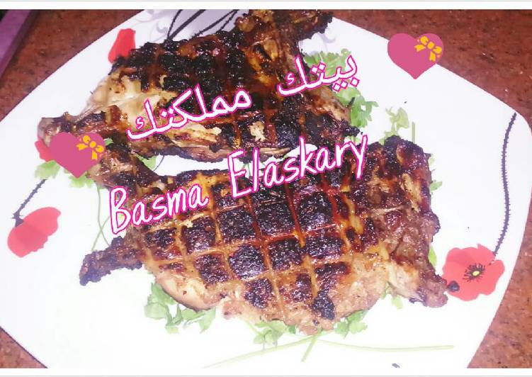 فراخ مشوية عالفحم 🍗 🍗