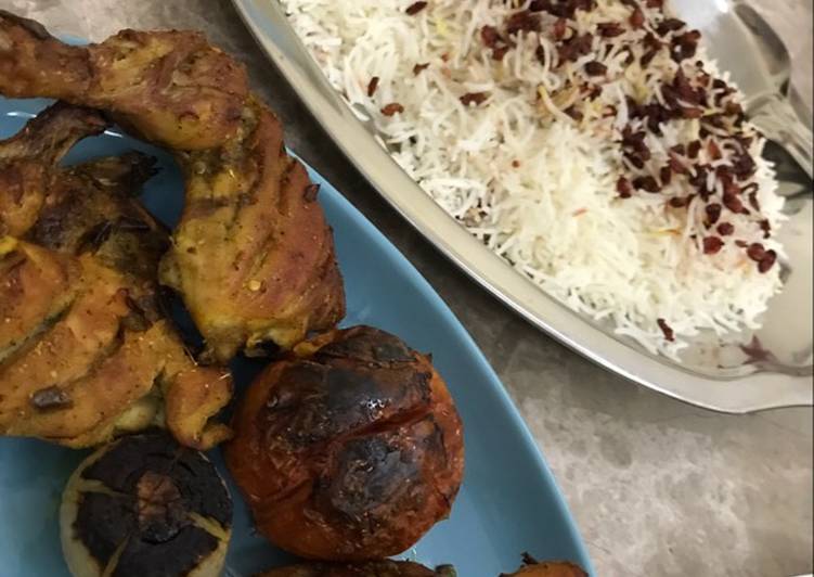 دجاج بالزرشك