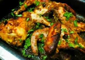 دجاج مشوي بالفرن 🐓😘