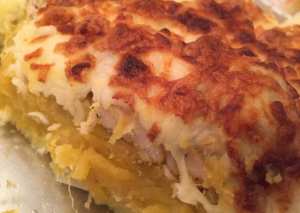 صدور الدجاج بالبطاطا الحلوه