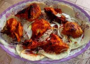 دجاج مشوي بطريقه التركيه