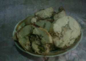 فراخ مخليه ومشويه فى الفرن