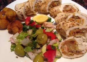 بوبيات الدجاج (رولات الدجاج)