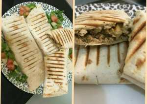 ساندويشات شاورما الدجاج😋😋
