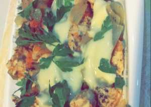 دجاج مكسيكي بالجنبه