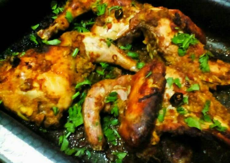 دجاج مشوي بالفرن 🐓😘