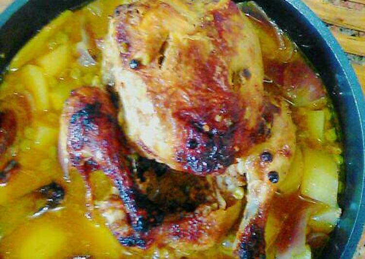 فراخ بالخضار ف الكيس الحرارى