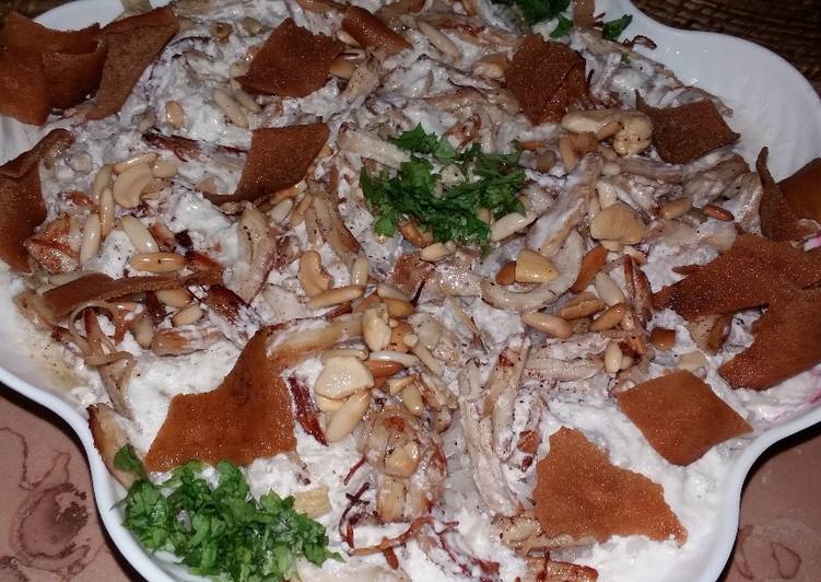 فتة الدجاج ❤