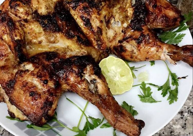 دجاج مشوى بالفرن