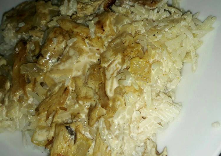 صينية رز بالدجاج