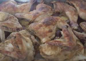 صينة الدجاج بلخضار