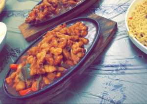 دجاج على طريقة الصينيه