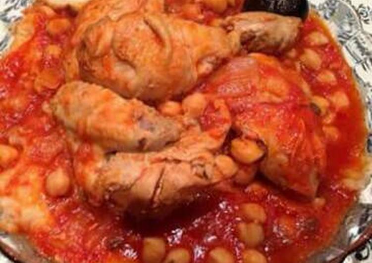 مرقة دجاج🍅 للغداء..شهية 😋ولذيذة😍🤗