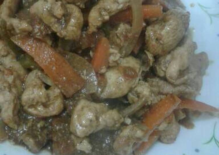 الدجاج بالطريقة الصينية