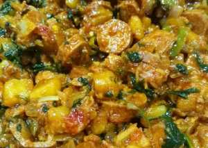 حمسة نقانق الدجاج