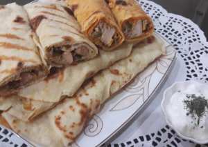 فاهيتا الدجاج بالتورتيلا