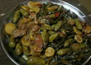 كوسا ودوالي مع دجاج