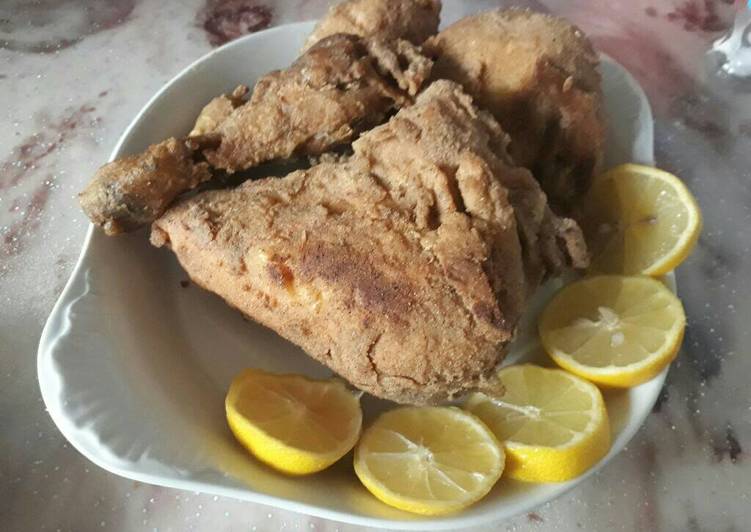 بروستد الدجاج...الطعم روووعة