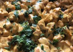 صدر دجاج بالزعفران والكريمه 🤤