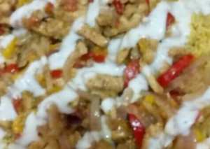 فته شاورمه فراخ🍗🍗🍗