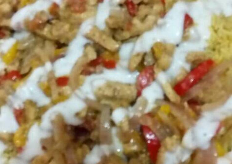 فته شاورمه فراخ🍗🍗🍗