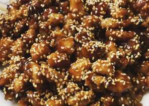 دجاج باسمسم والعسل