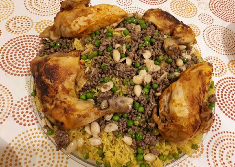 رز ببازيلا مع الدجاج