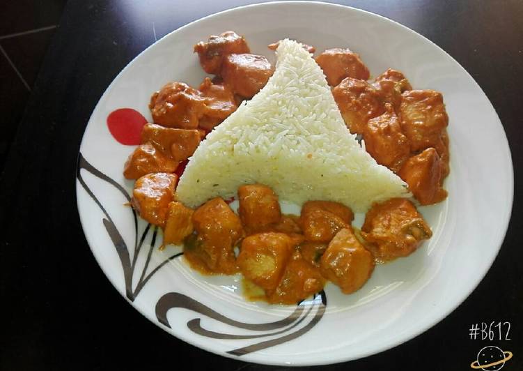 دجاج ماسالا ورز ابيض