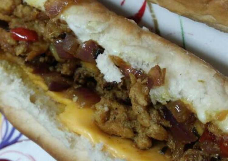 سندويتشات دجاج للعشا بطريقتي 👌👌