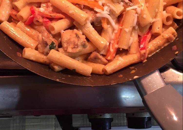 باستا الدجاج