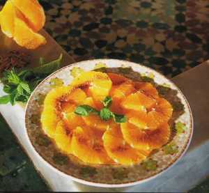 SALADE D'ORANGES à la CANNELLE