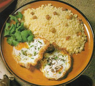 OEUFS FRITS AU CUMIN