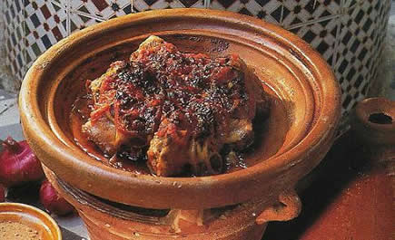 TAJINE D'AGNEAU MAKFOUL