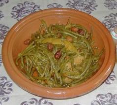 TAJINE AU HARICOTS VERT