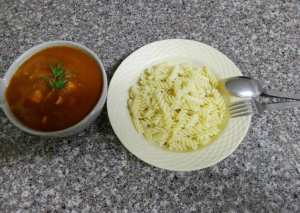 معكرونة مع سفاين دجاج