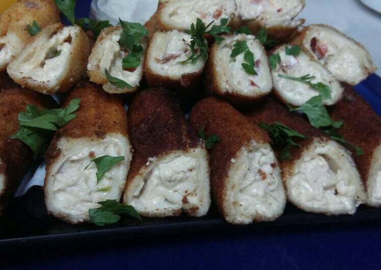 رولات الدجاج 😋