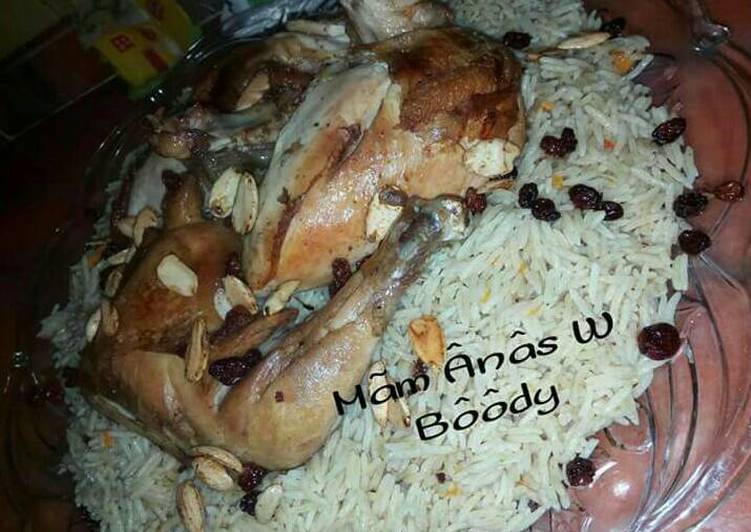 كبسة الدجاج علي طريقتي بطعم ولا احلي