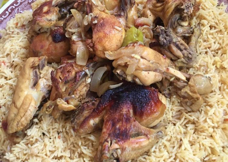 كبسه بالدجاج وتحدي 👍🏼