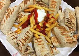 شاورما الدجاج