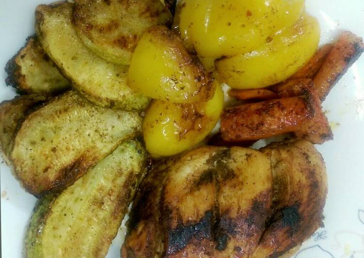 صدر الدجاج بالكاري