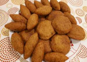 كبة مقلية بهبرة الدجاج