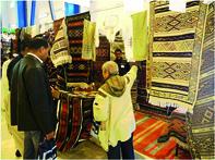 Plus d'une centaine de professionnels présents                                    GHARDAIA, Exposition-vente de tapis