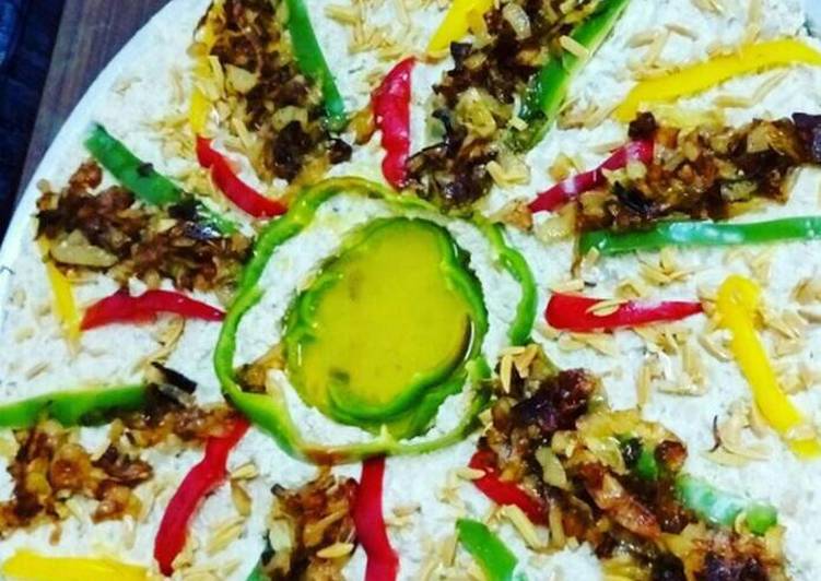 فتة دجاج باللبن (فطيره كركيه)