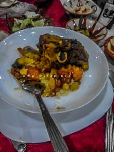 Couscous à la viande d'agneau