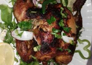 دجاج بالفرن بنكهة الفحم