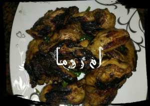 دجاجة شيش مشوية 👍