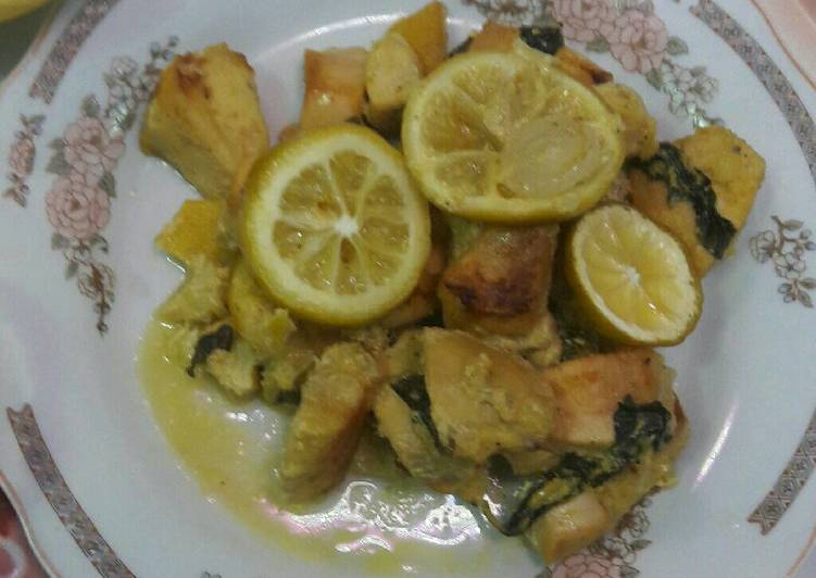 صدر الدجاج بالفرن