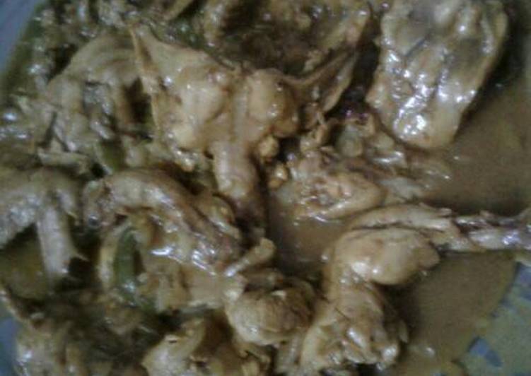 دجاج بالبصل 😋