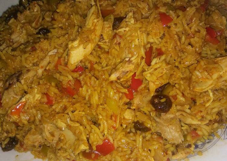 كبسة بالدجاج