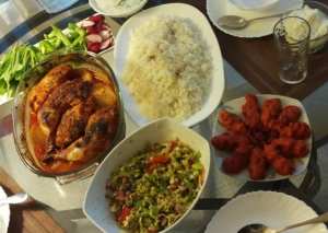 الدجاج بالفرن